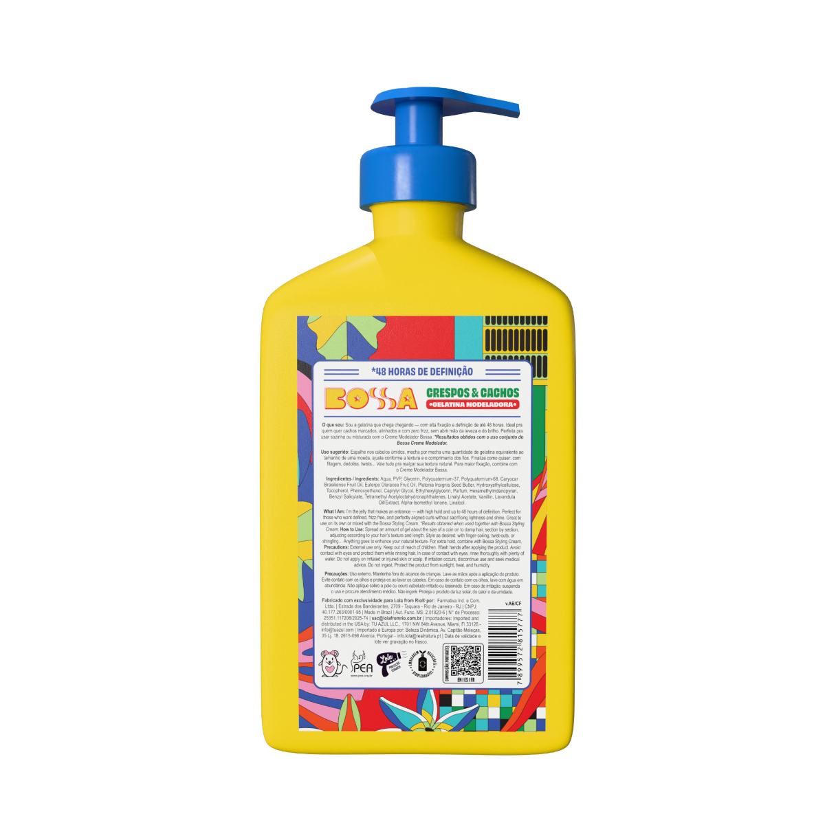 Bossa | Crespos & Cachos Gel Modelador 500g