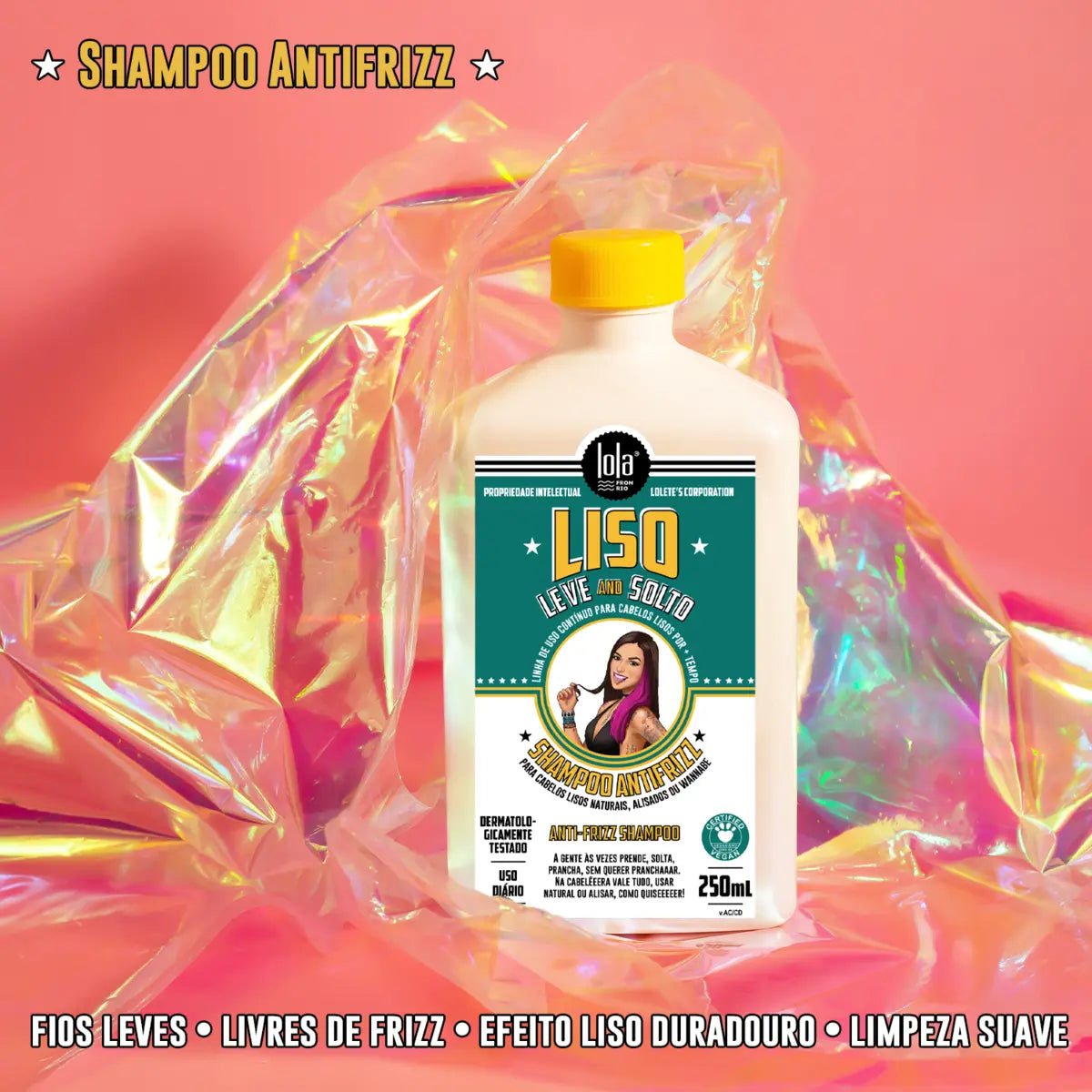 Liso, Leve and Solto Shampoo (250ml)