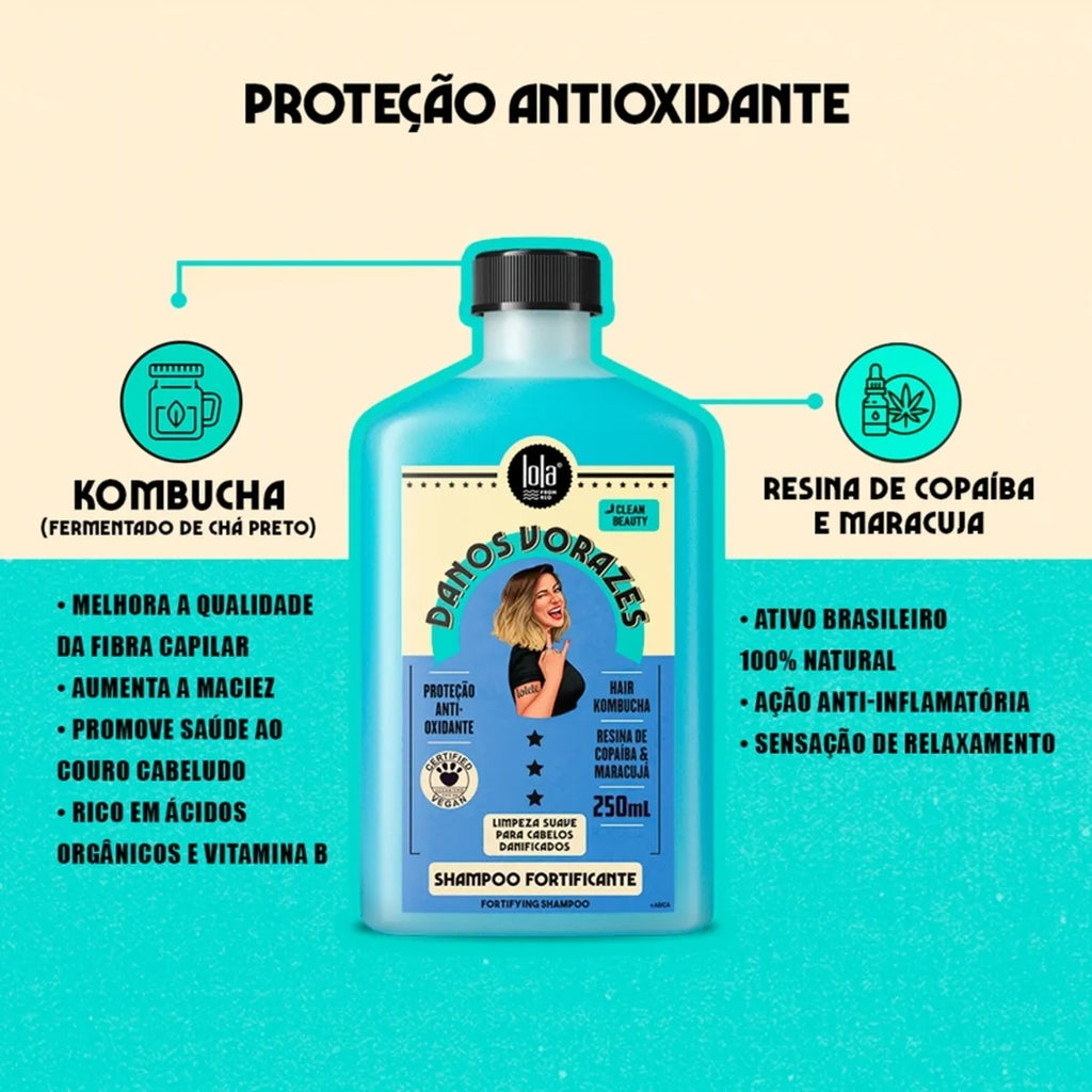 Daños Voraces Shampoo Fortificante