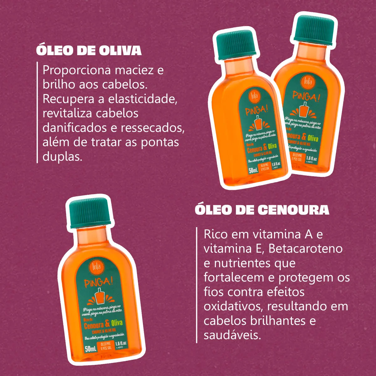 PINGA Cenoura y Oliva