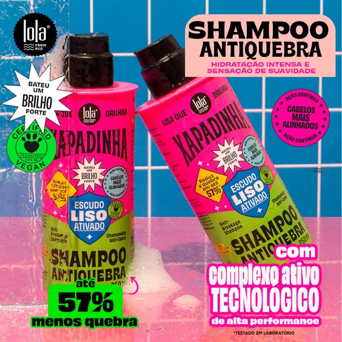 Xapadinha Shampoo Antiquiebre 250 ml