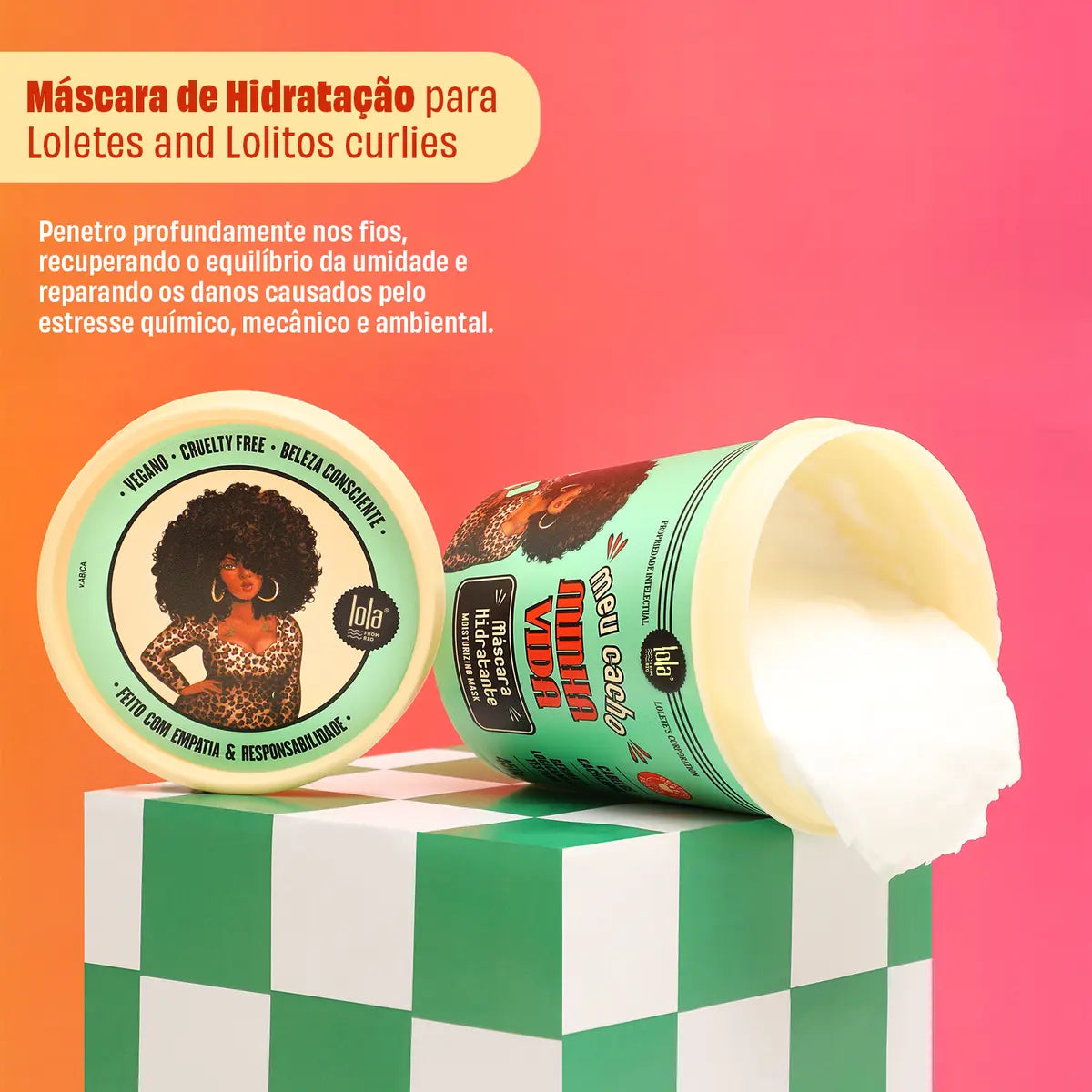 Meu Cacho Minha Vida - Mascara