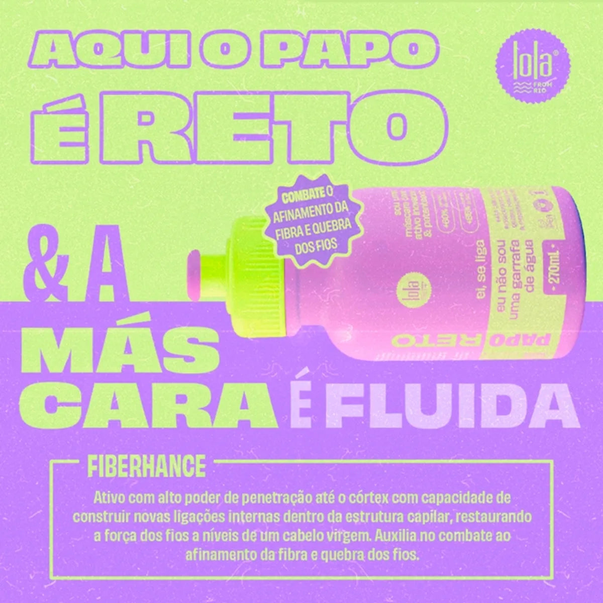 PAPO RETO Mascarilla Fluida de Reparación Molecular 270 ml