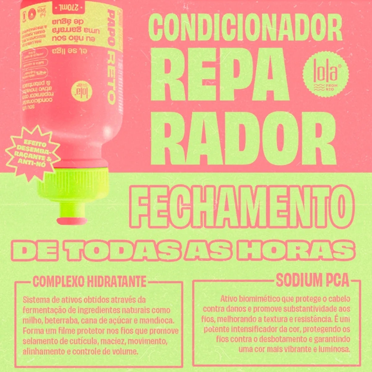 PAPO RETO Acondicionador de Reparación Molecular 270 ml