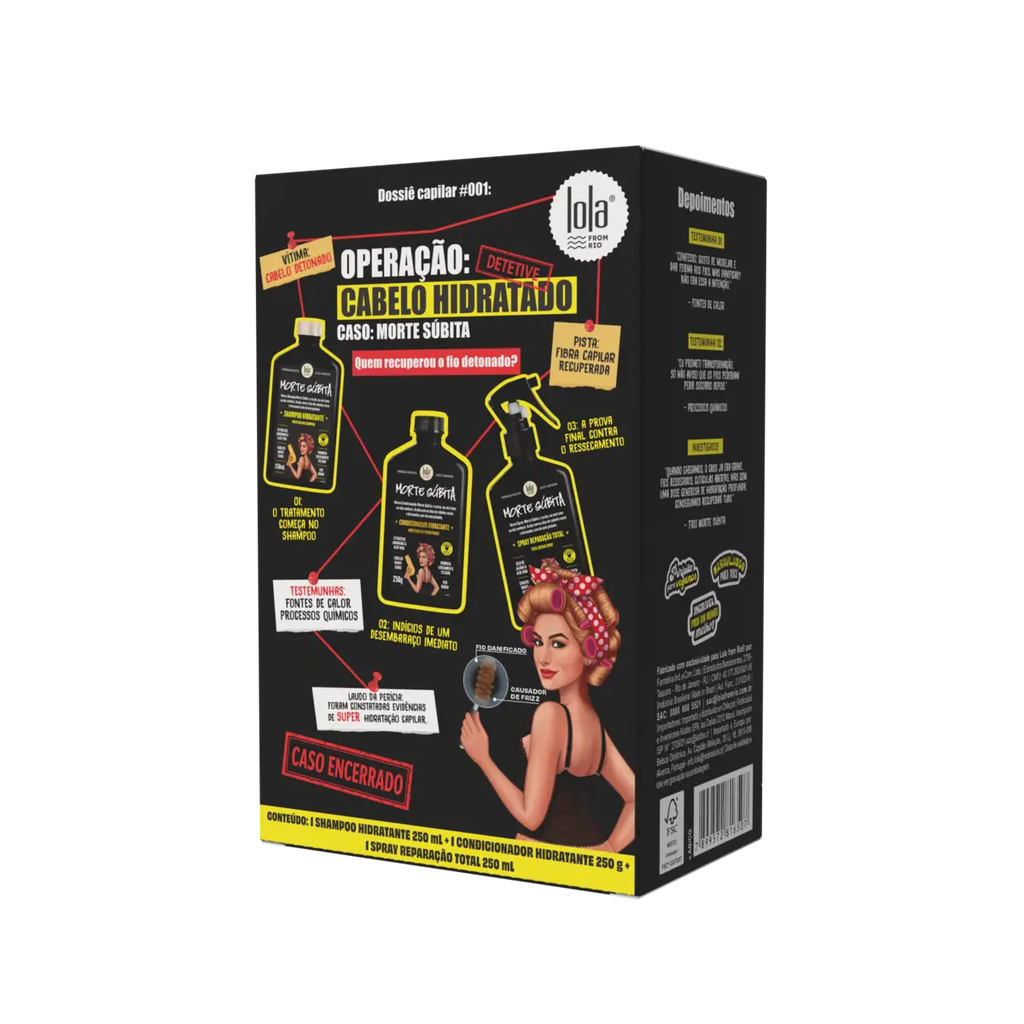 Muerte Súbita Pack Shampoo/Acondicionador/Spray Reparación