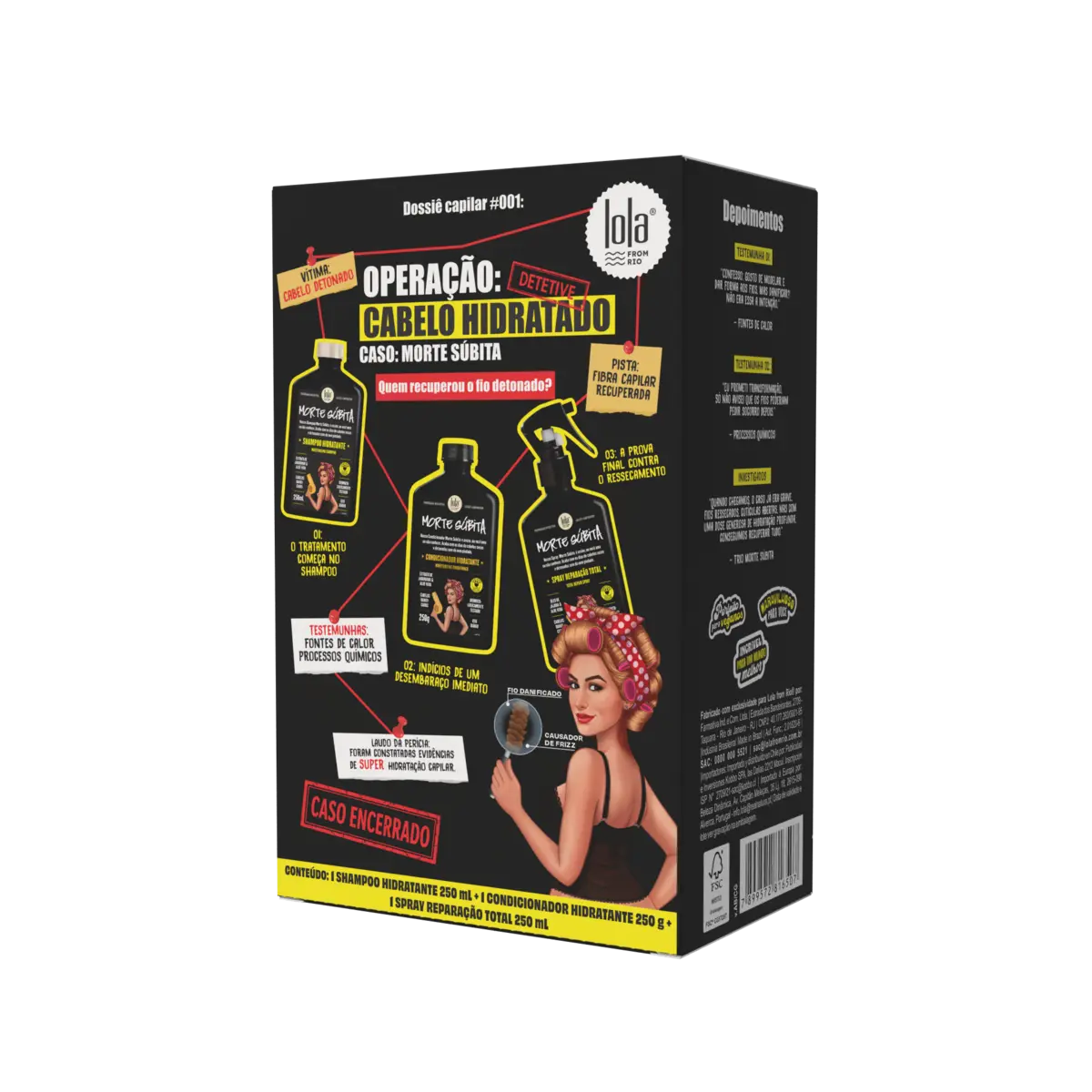 Muerte Súbita Pack Shampoo/Acondicionador/Spray Reparación