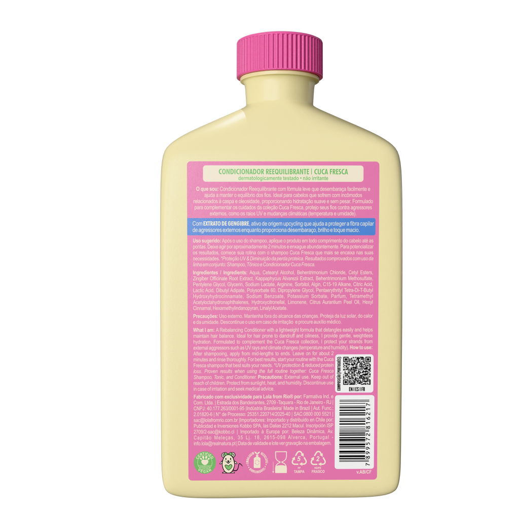 CUCA FRESCA ACONDICIONADOR REEQUILIBRANTE 250 ml