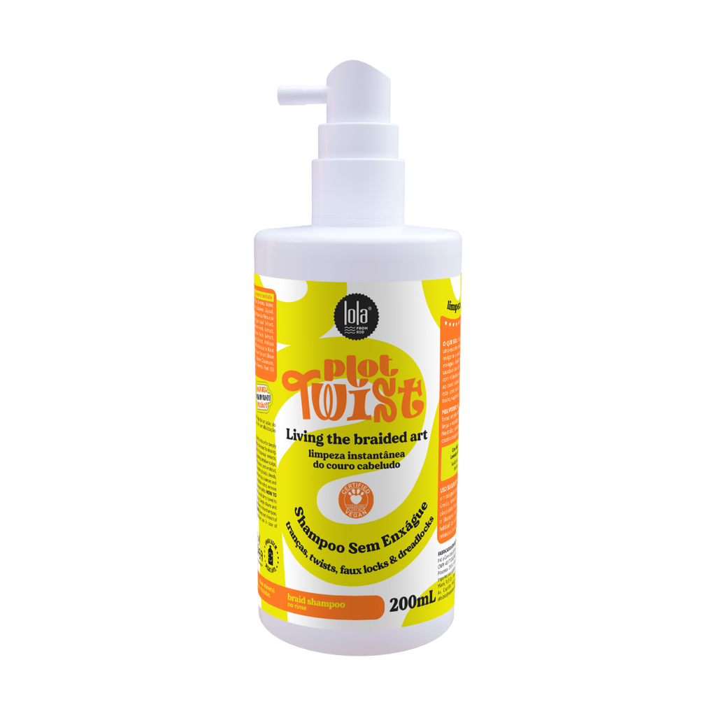 Plot Twist Shampoo sin Enjuague - Viviendo el arte de las trenzas (200 ml)