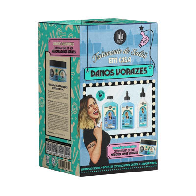 Daños Voraces Pack Shampoo/Booster/Leave In