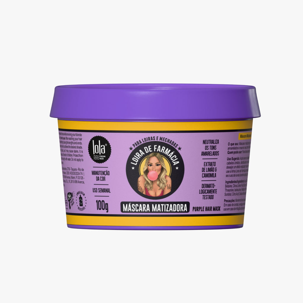 Rubia de Farmacia Mascara Matizadora