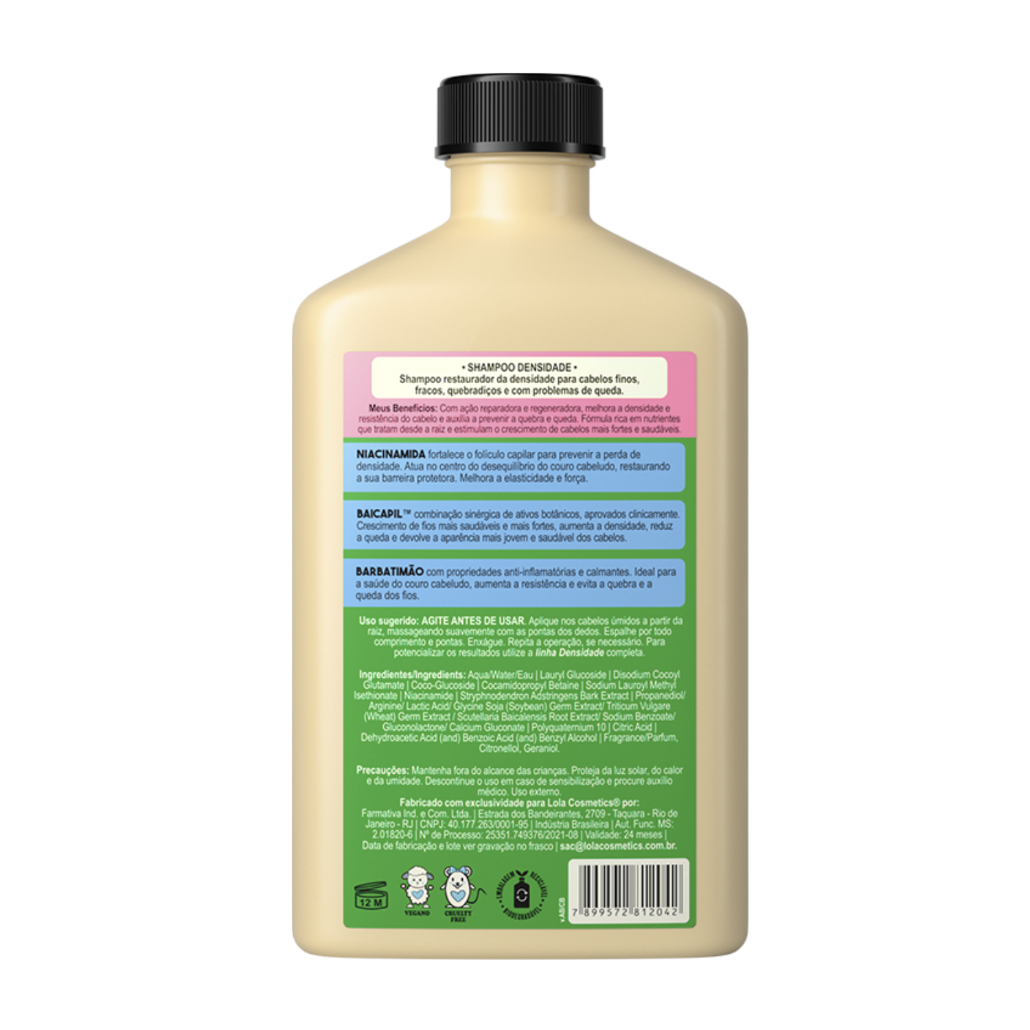 Densidad Shampoo